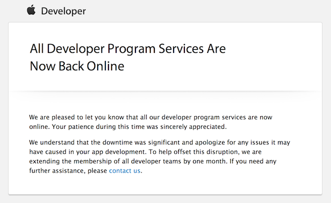 developer profile apple